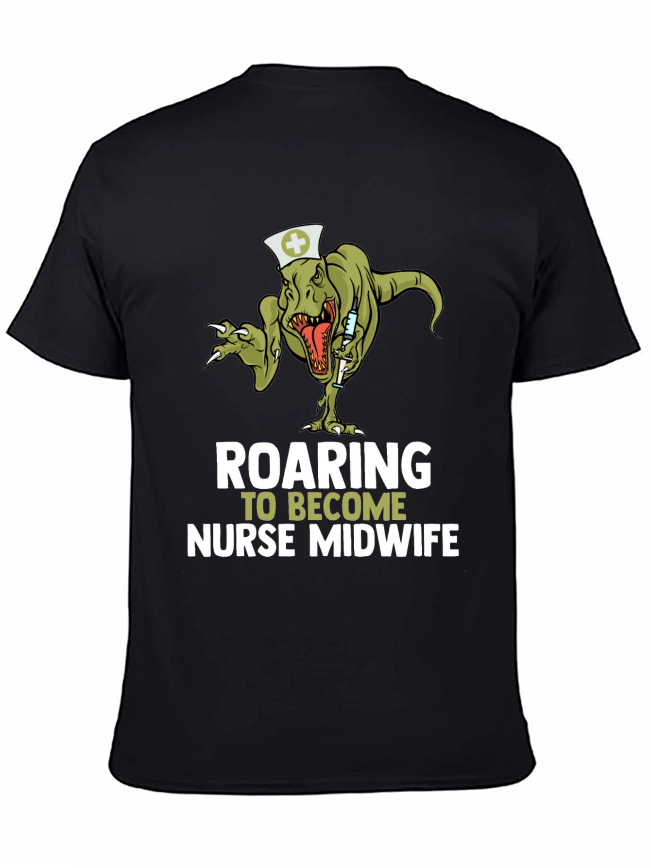 Roaring Nurse Midwife T-Shirt