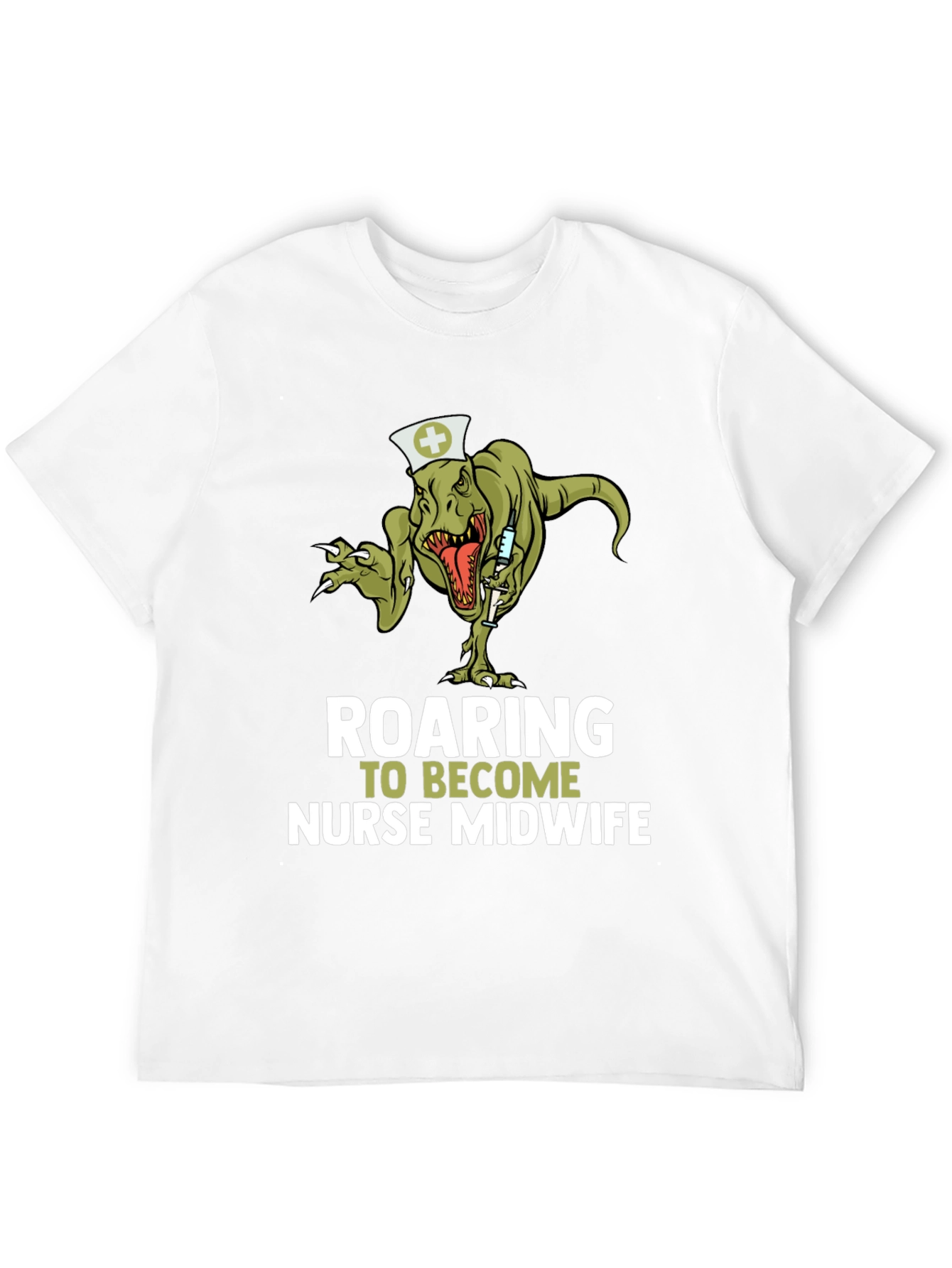 Roaring Nurse Midwife T-Shirt