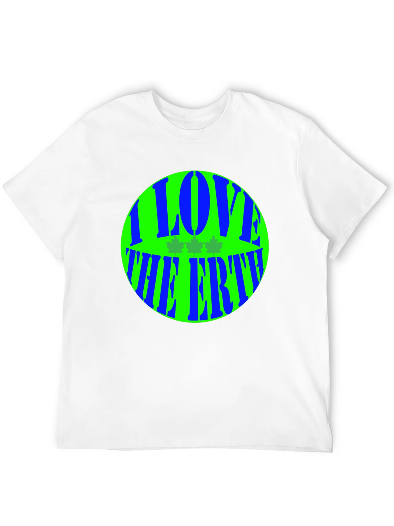 I Love The Earth Graphic T-Shirt