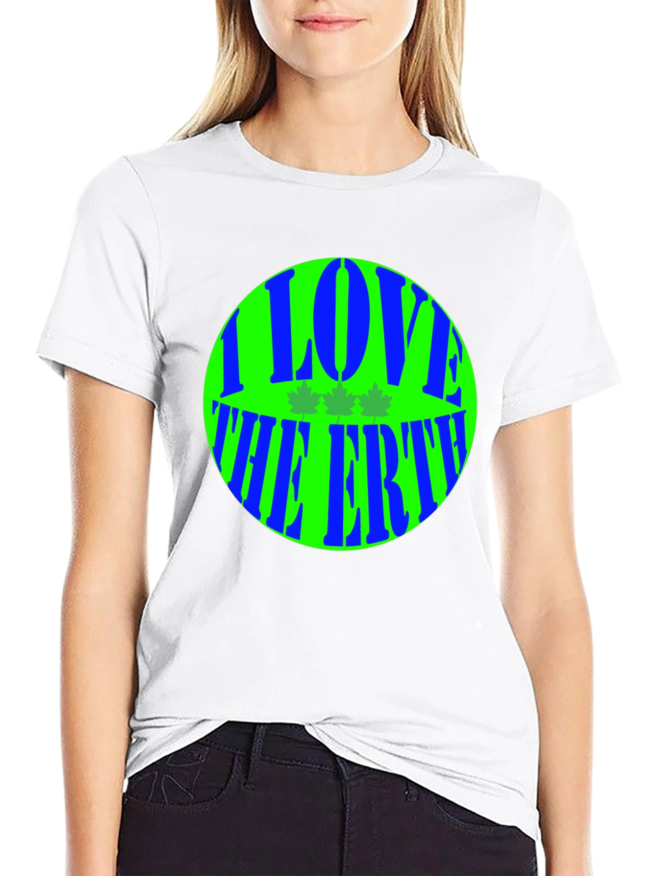 I Love The Earth Graphic T-Shirt