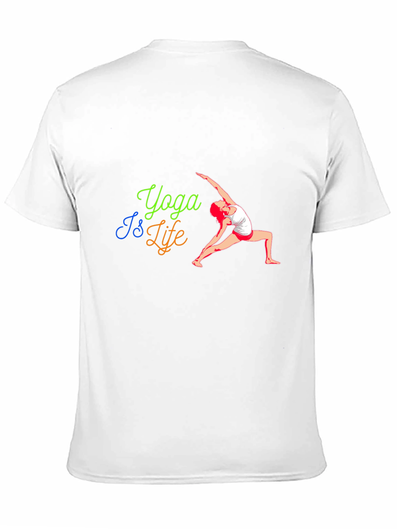 Yoga Is Life Black T-Shirt