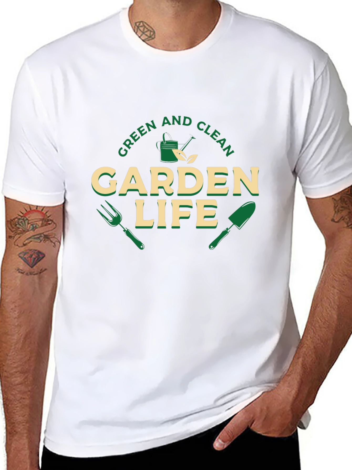 Garden Life T-Shirt - Green and Clean