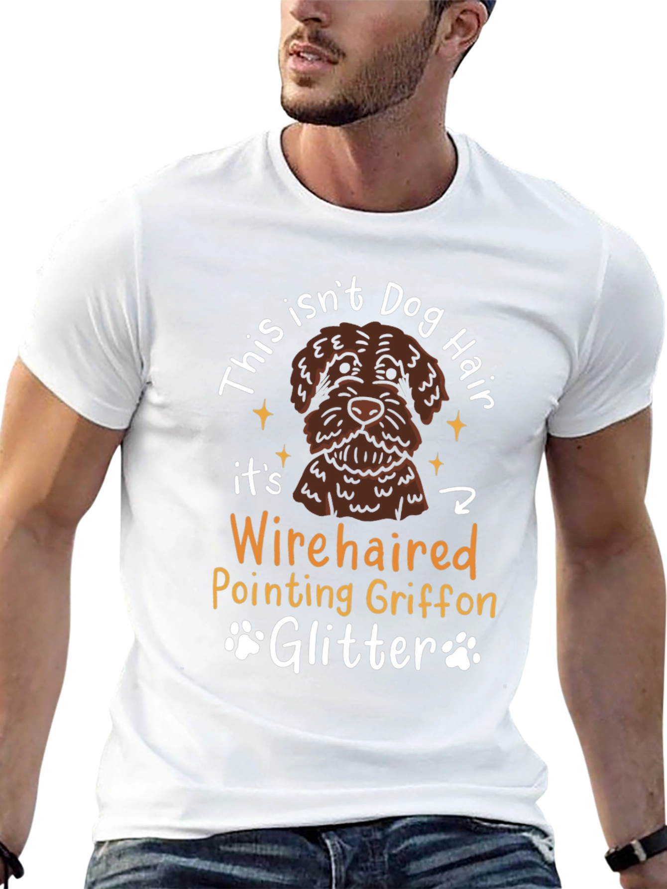 Dog Hair Wirehaired Pointing Griffon T-Shirt