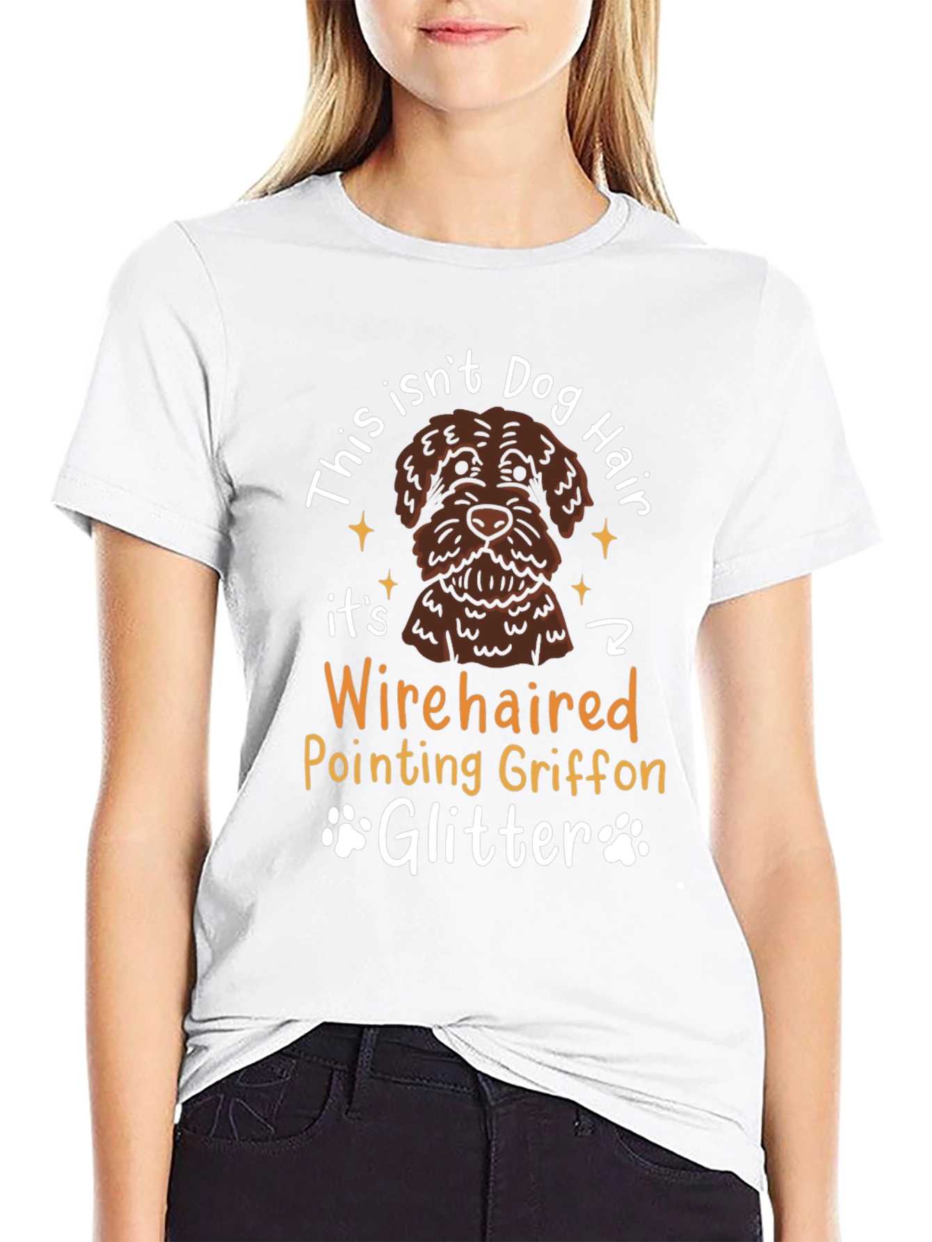 Dog Hair Wirehaired Pointing Griffon T-Shirt
