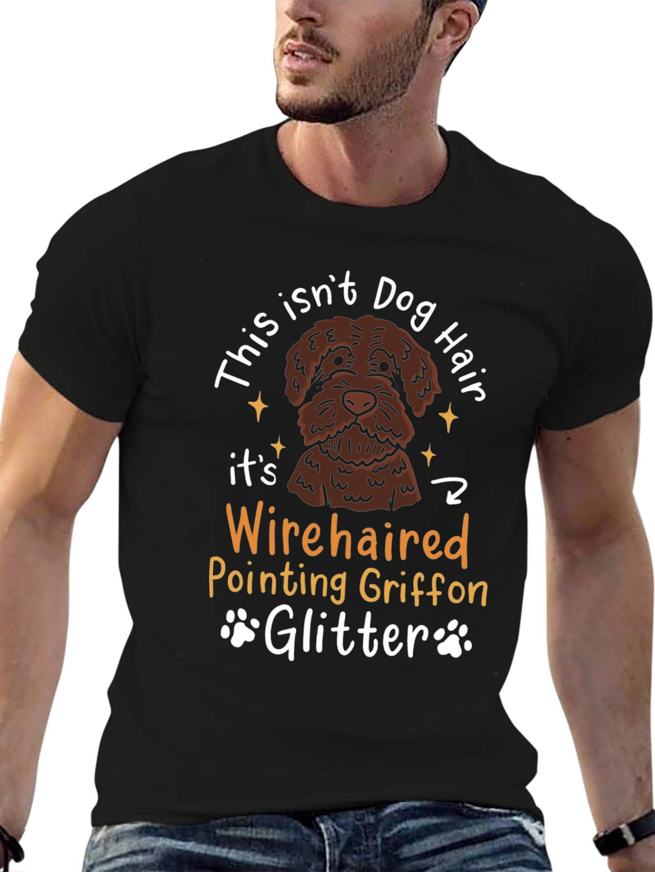 Dog Hair Wirehaired Pointing Griffon T-Shirt