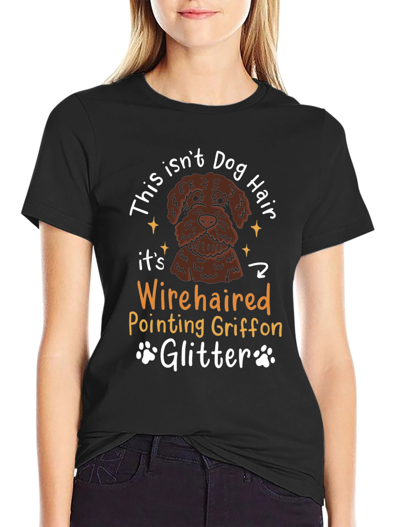 Dog Hair Wirehaired Pointing Griffon T-Shirt