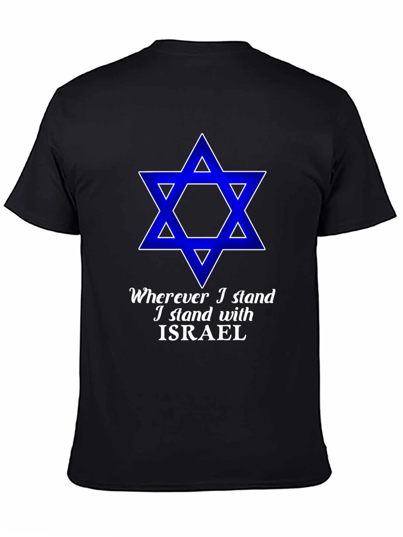 I Stand With Israel Star T-Shirt