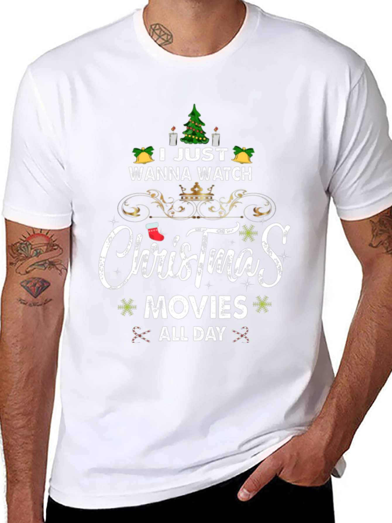 Christmas Movies All Day T-Shirt