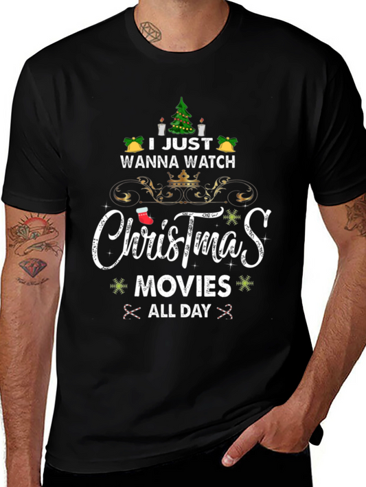 Christmas Movies All Day T-Shirt