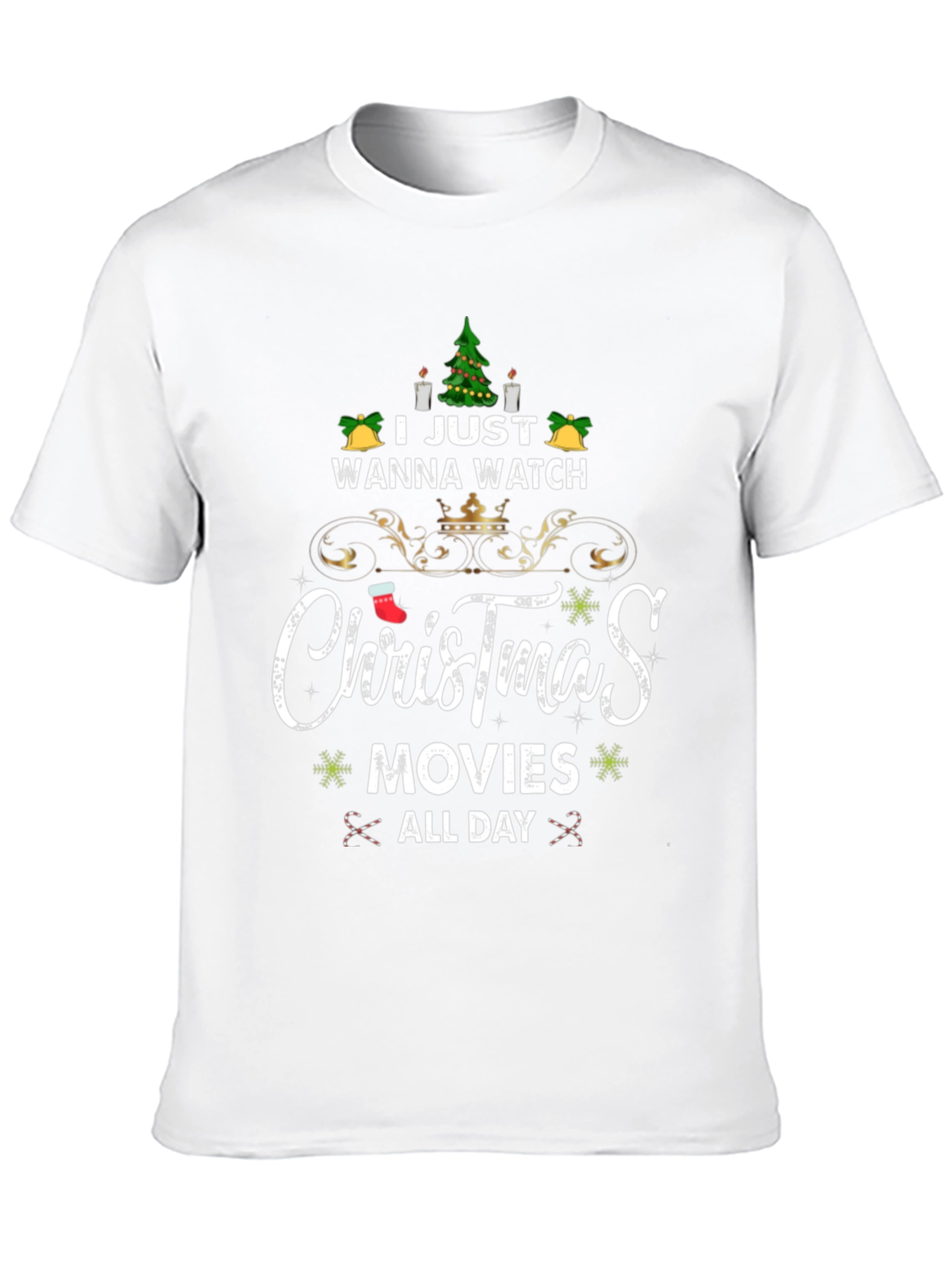 Christmas Movies All Day T-Shirt