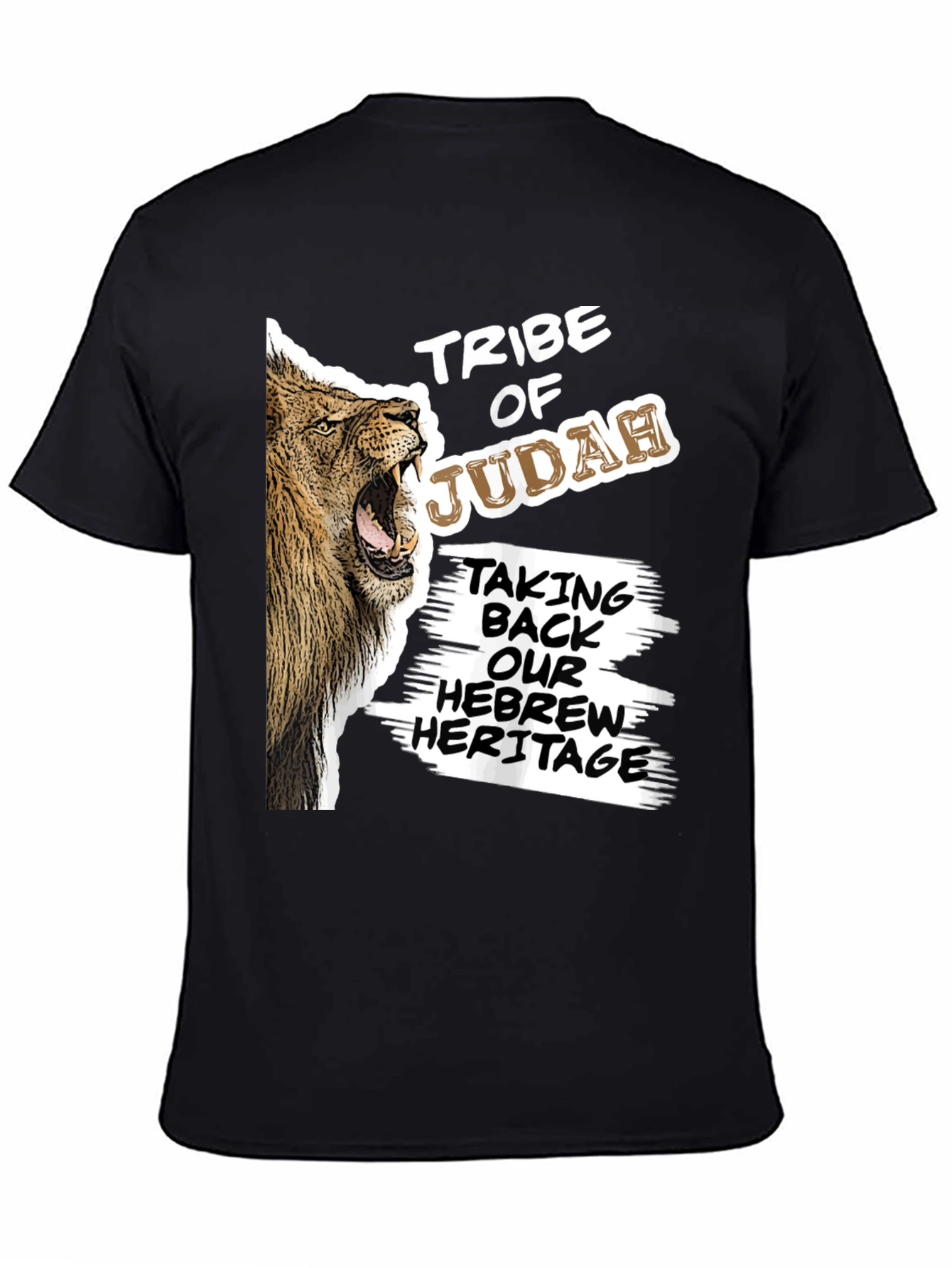 Tribe of Judah Lion Graphic T-Shirt