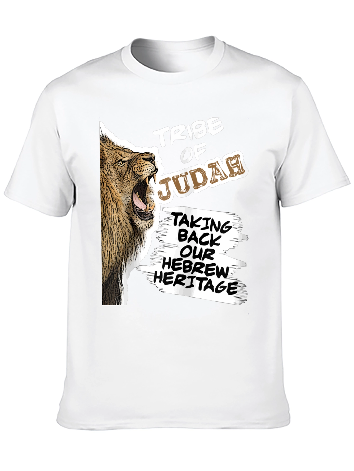 Tribe of Judah Lion Graphic T-Shirt
