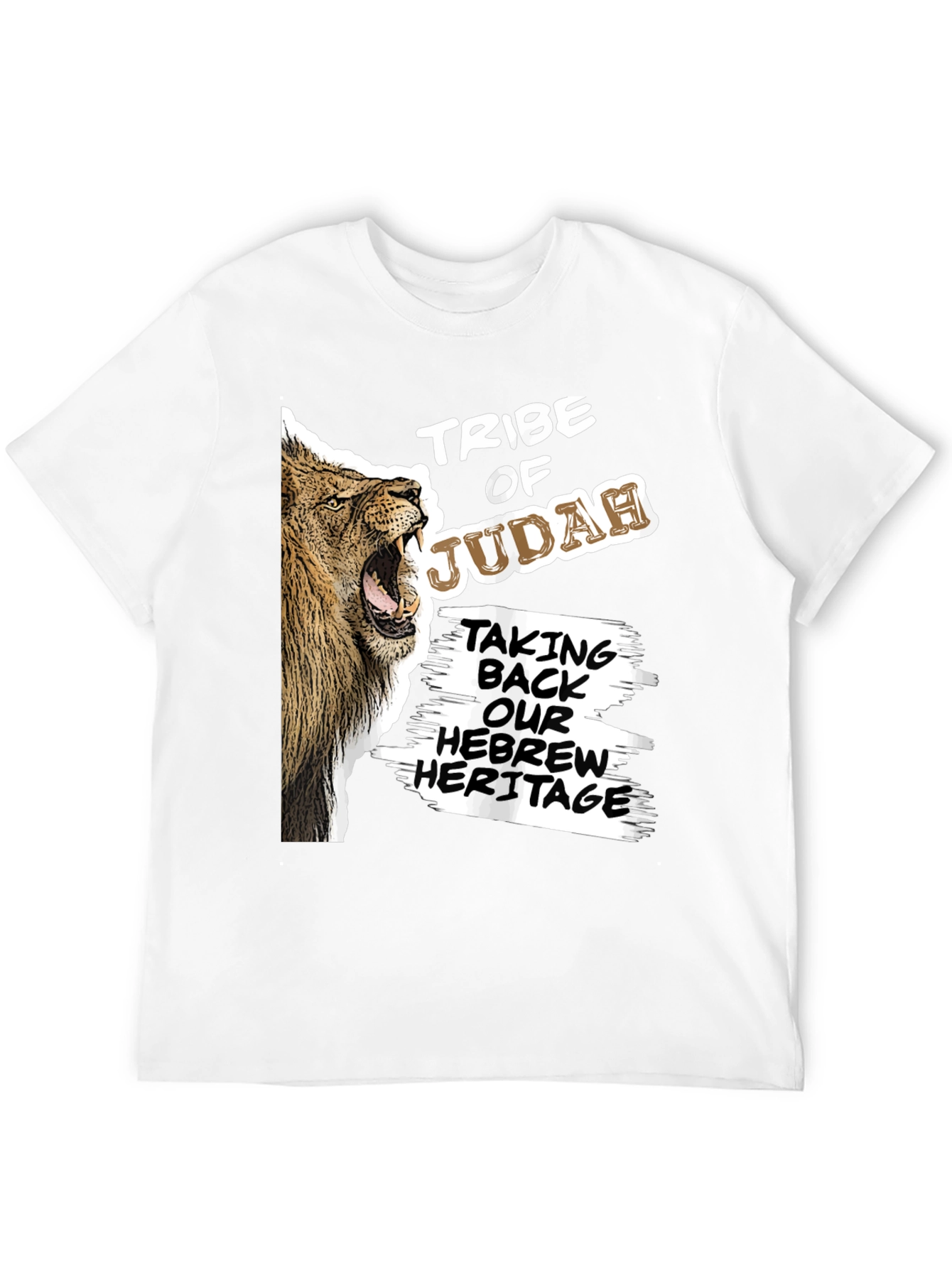 Tribe of Judah Lion Graphic T-Shirt