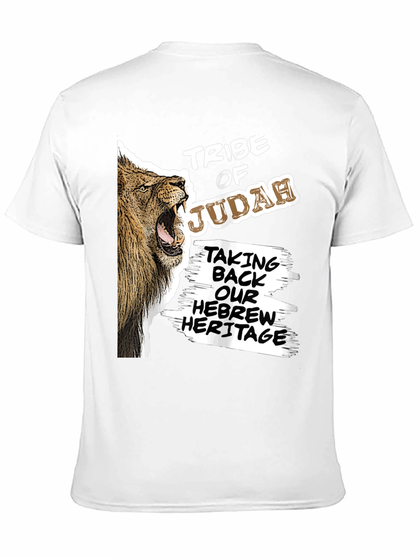 Tribe of Judah Lion Graphic T-Shirt