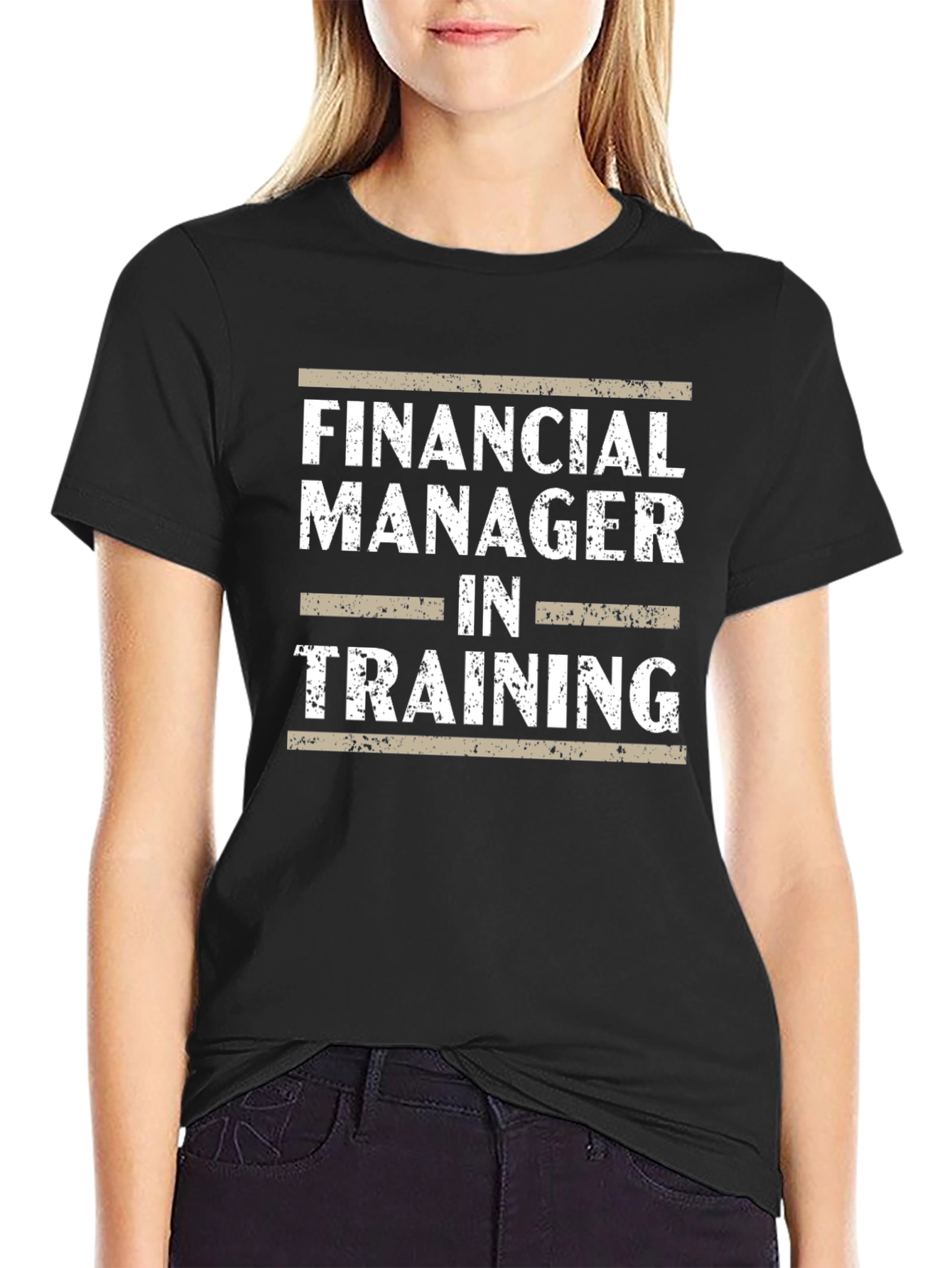 Financial Manager in Training Graphic T-Shirt