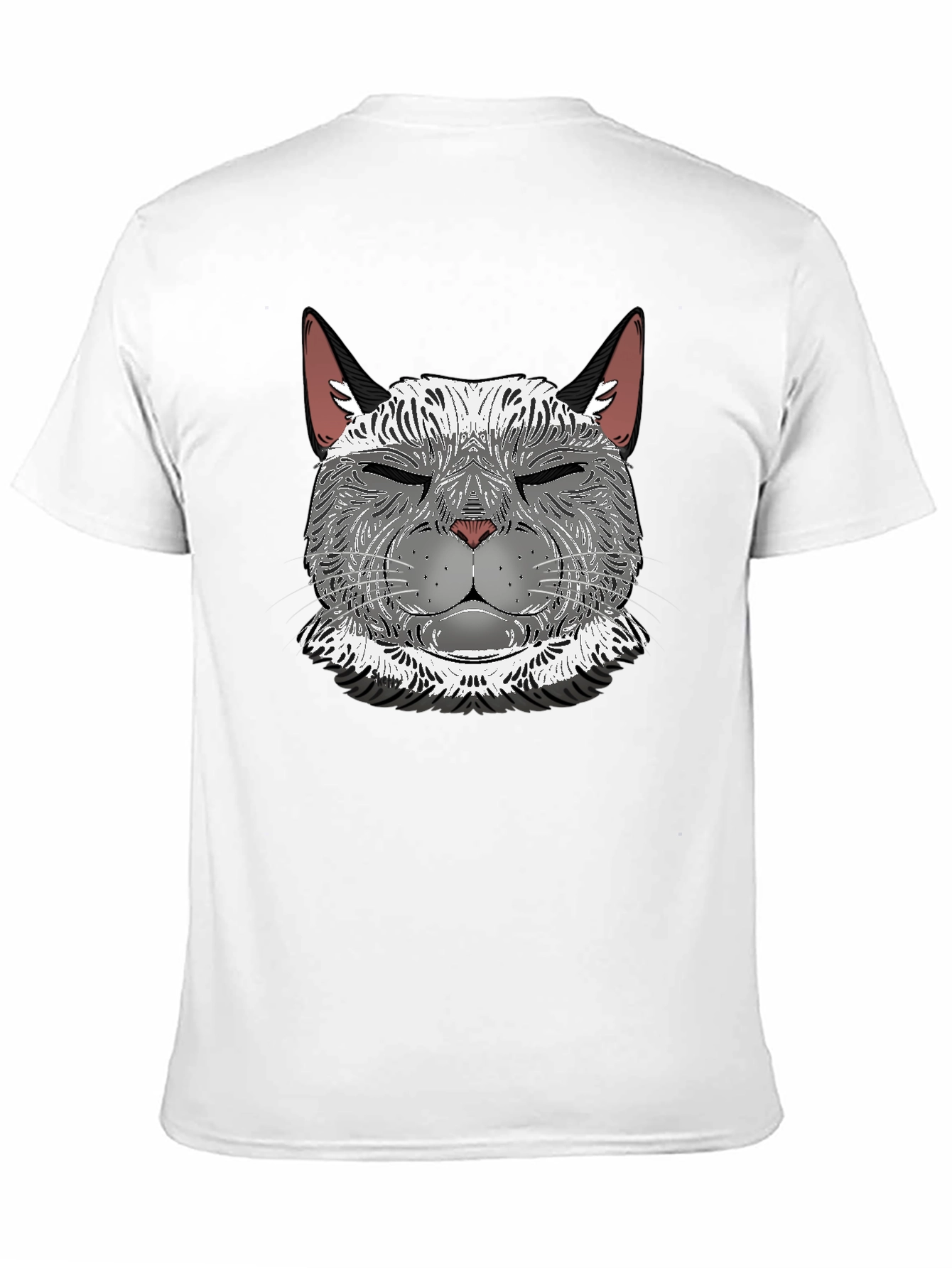 Cool Cat Graphic T-Shirt - Mens Black Tee