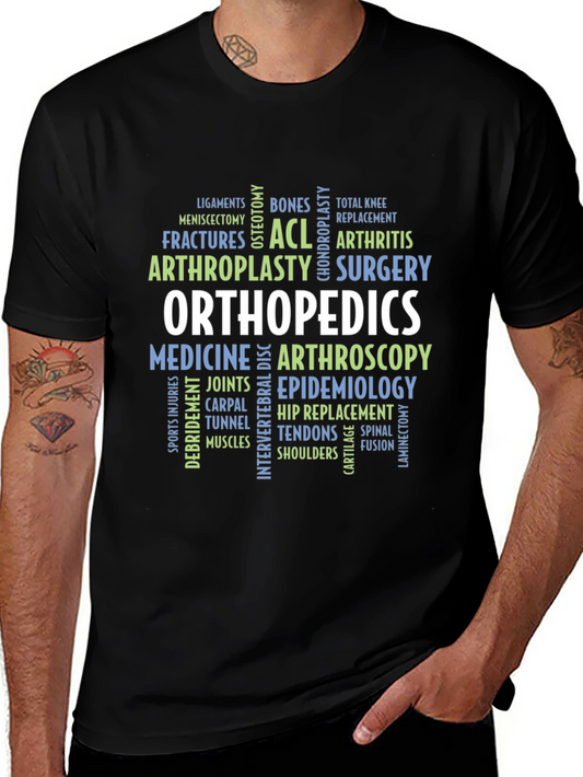 Orthopedics Word Cloud T-Shirt