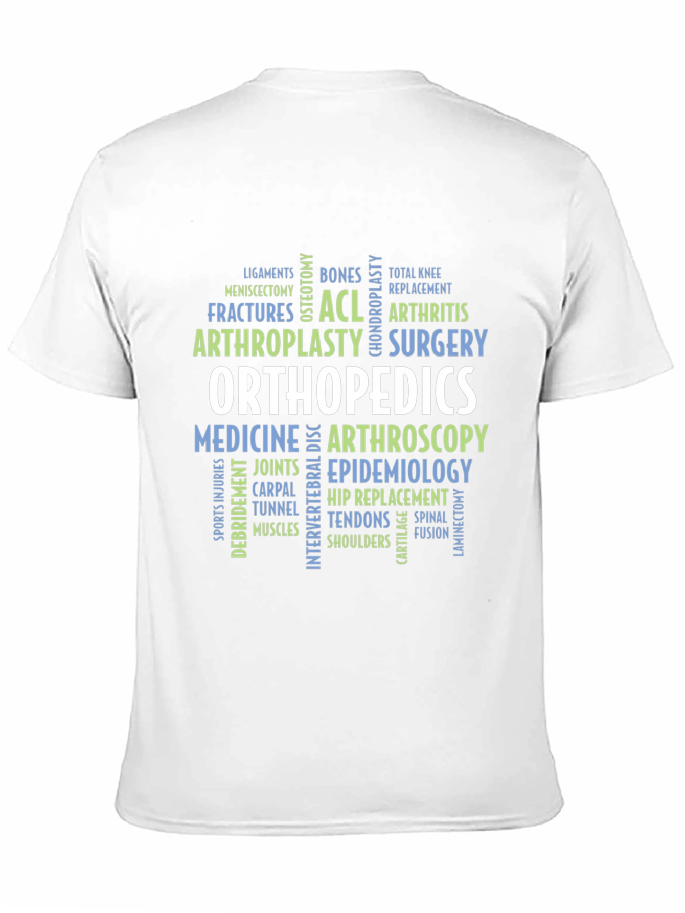 Orthopedics Word Cloud T-Shirt