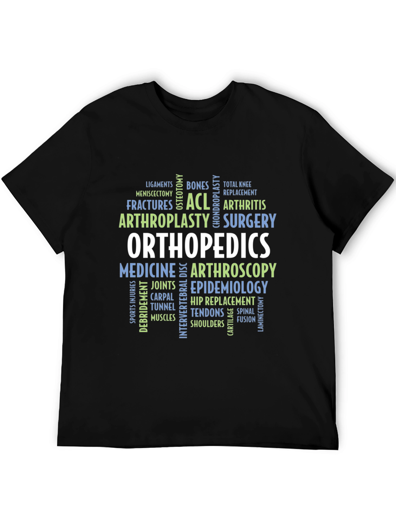 Orthopedics Word Cloud T-Shirt