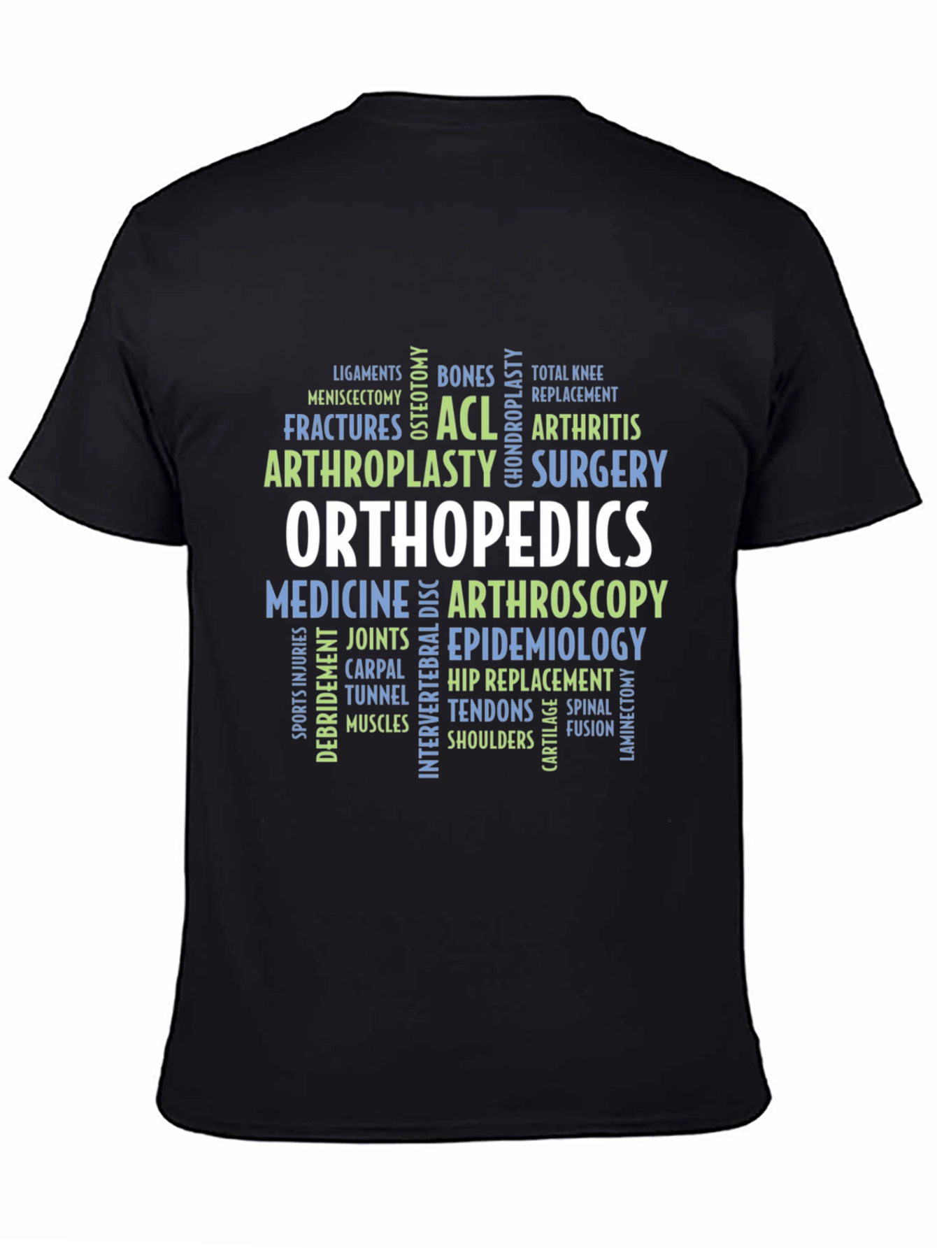 Orthopedics Word Cloud T-Shirt
