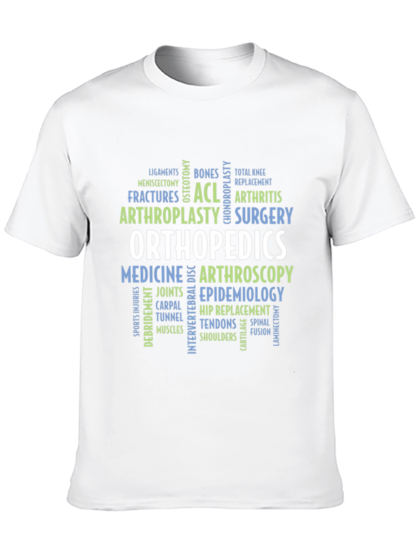 Orthopedics Word Cloud T-Shirt