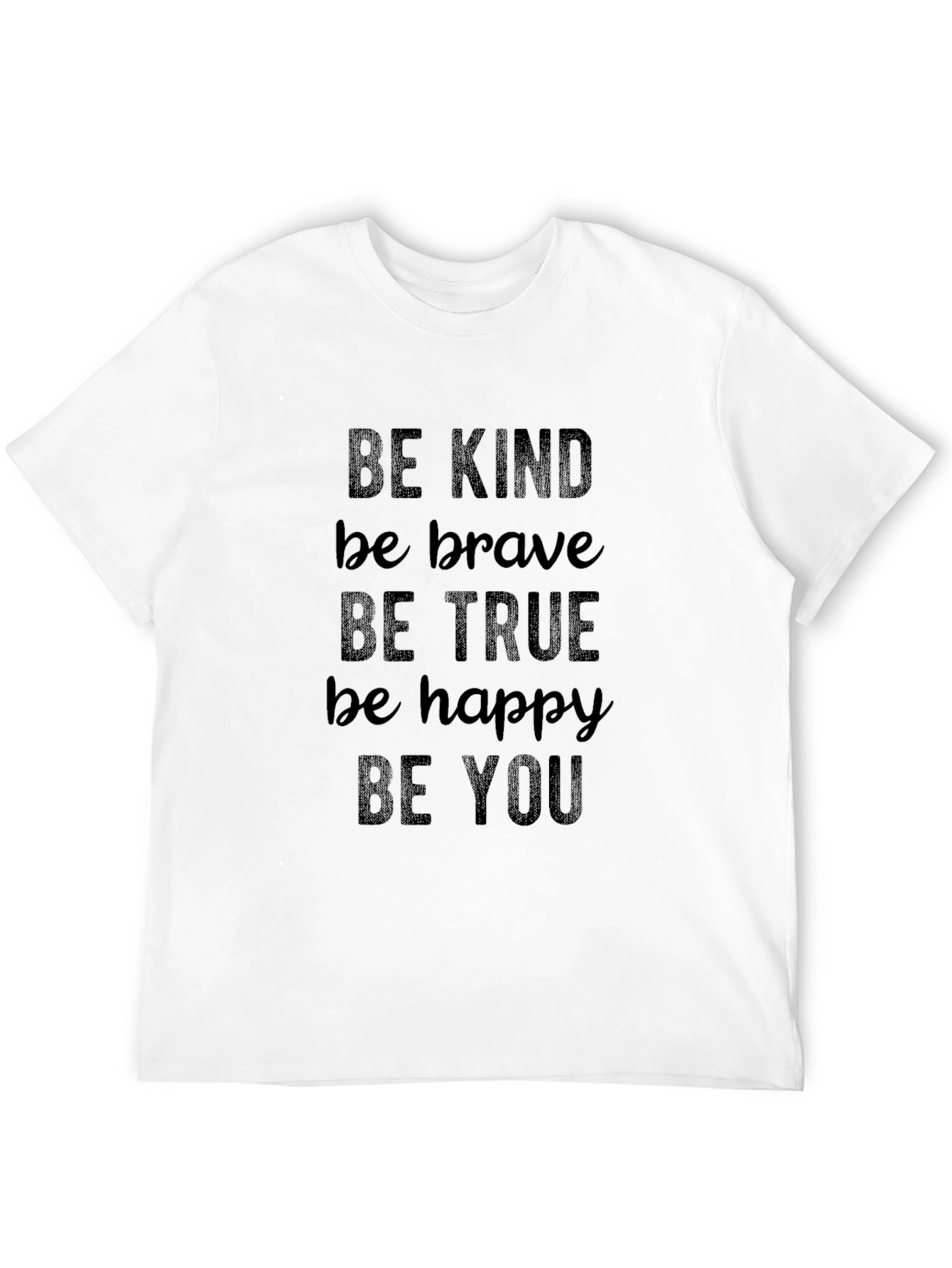 Be Kind Graphic Tee - Black Inspirational T-Shirt