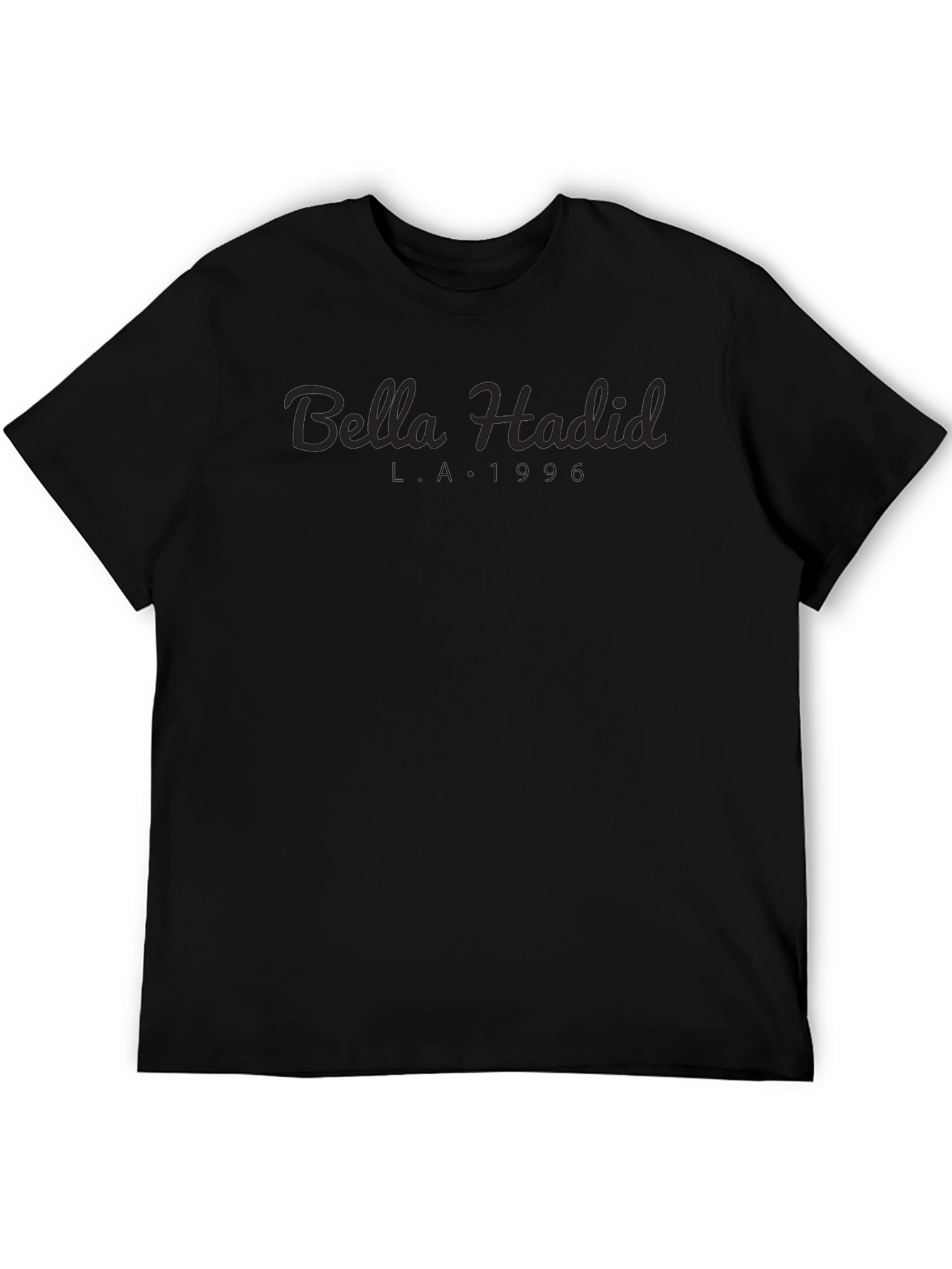 Bella Hadid L.A. 1996 Black Graphic Tee