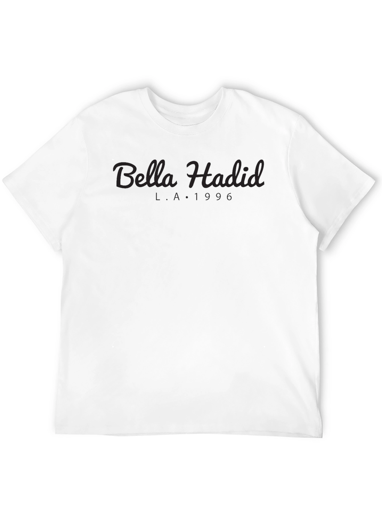 Bella Hadid L.A. 1996 Black Graphic Tee
