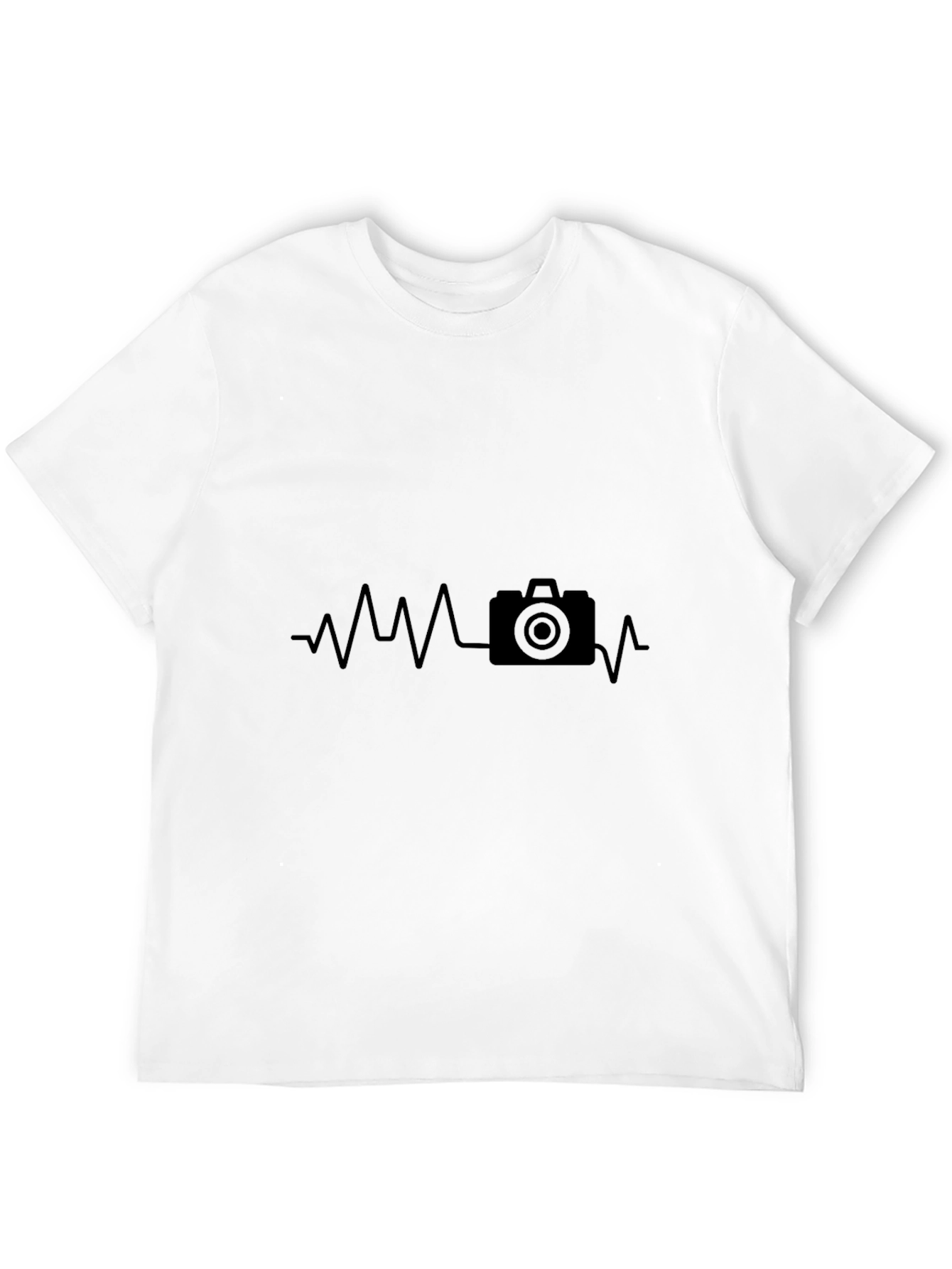 Camera Heartbeat T-Shirt - Photographer Tee