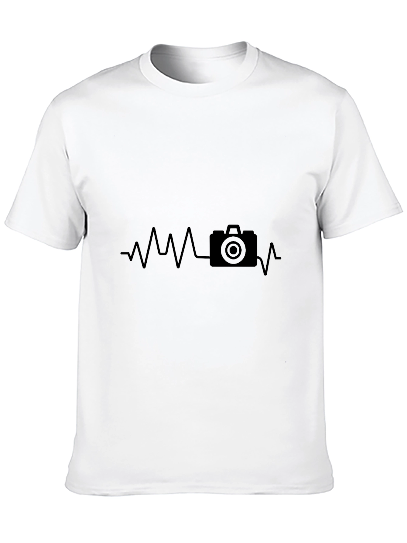 Camera Heartbeat T-Shirt - Photographer Tee