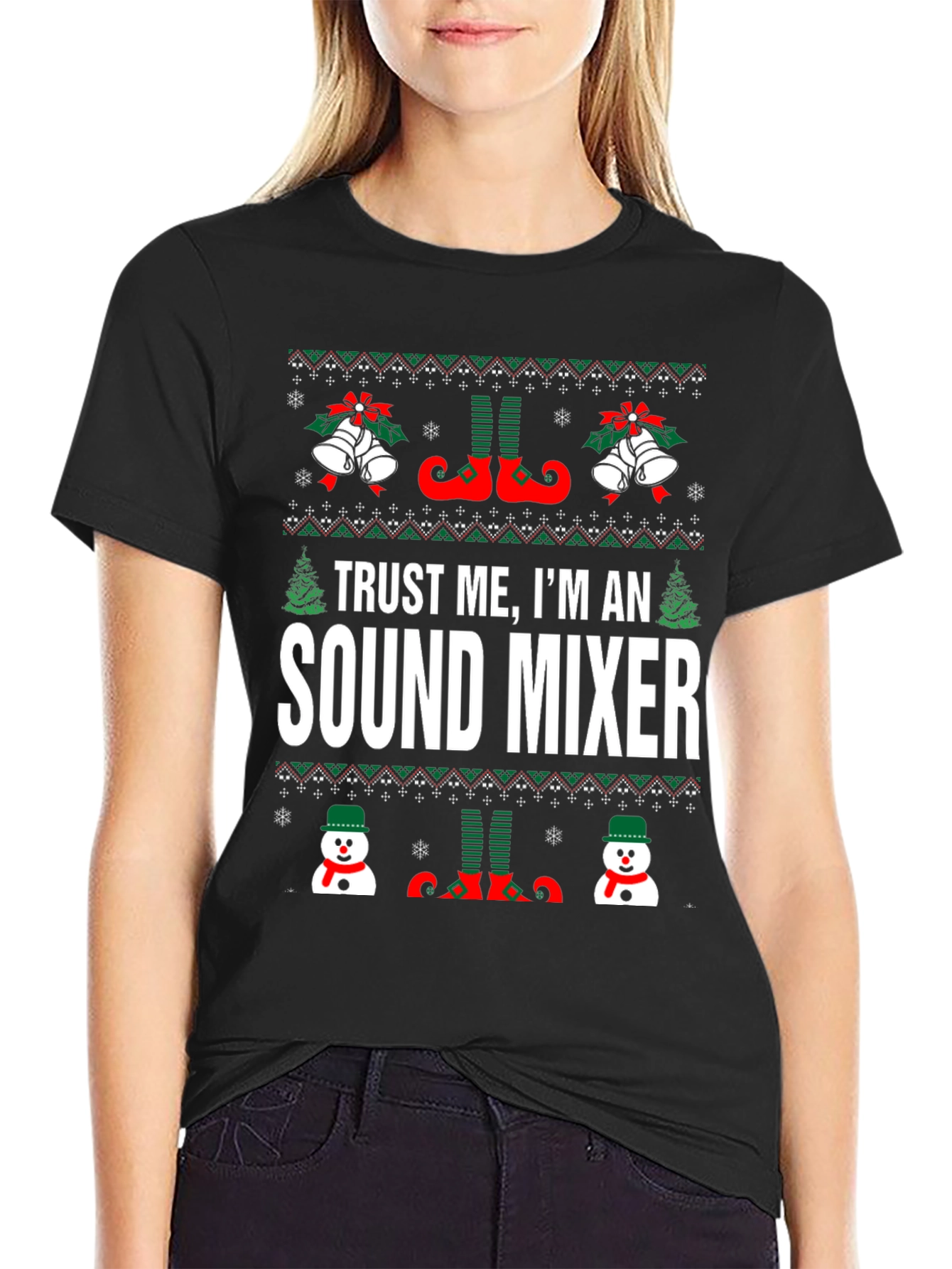 Sound Mixer Christmas T-Shirt