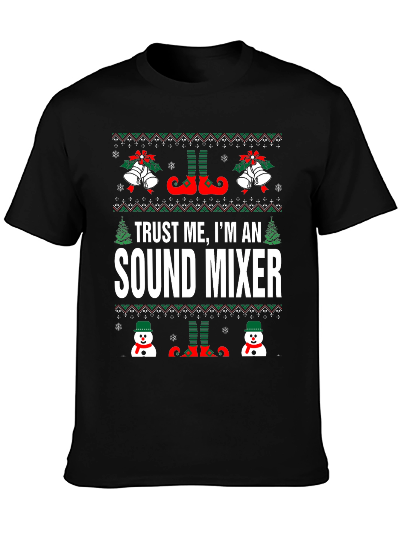 Sound Mixer Christmas T-Shirt