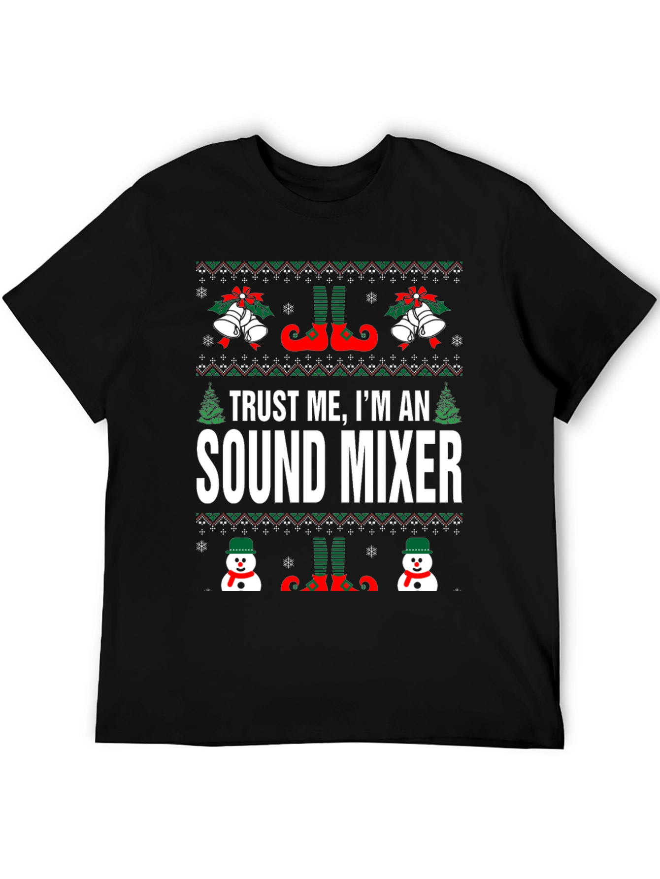 Sound Mixer Christmas T-Shirt