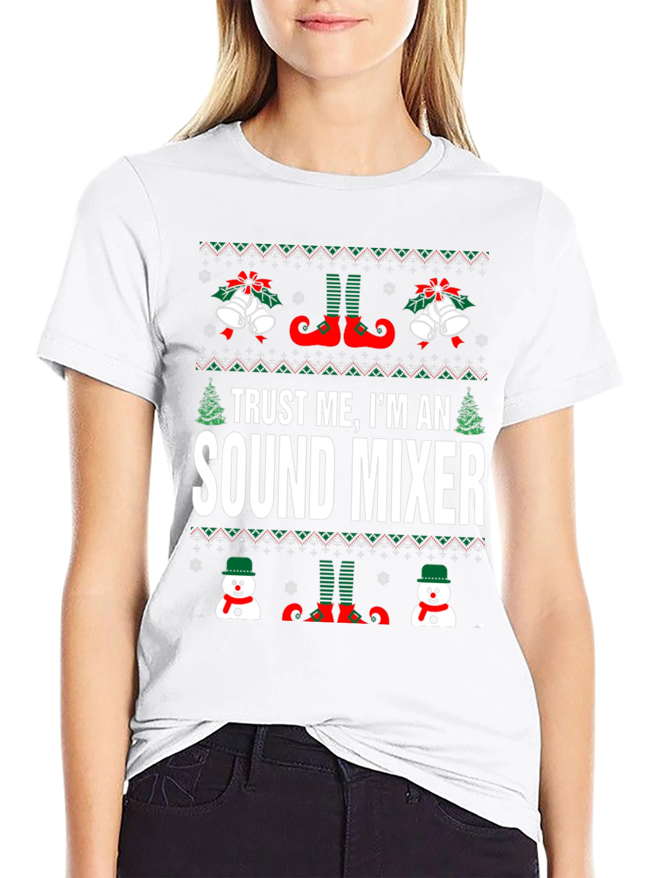 Sound Mixer Christmas T-Shirt