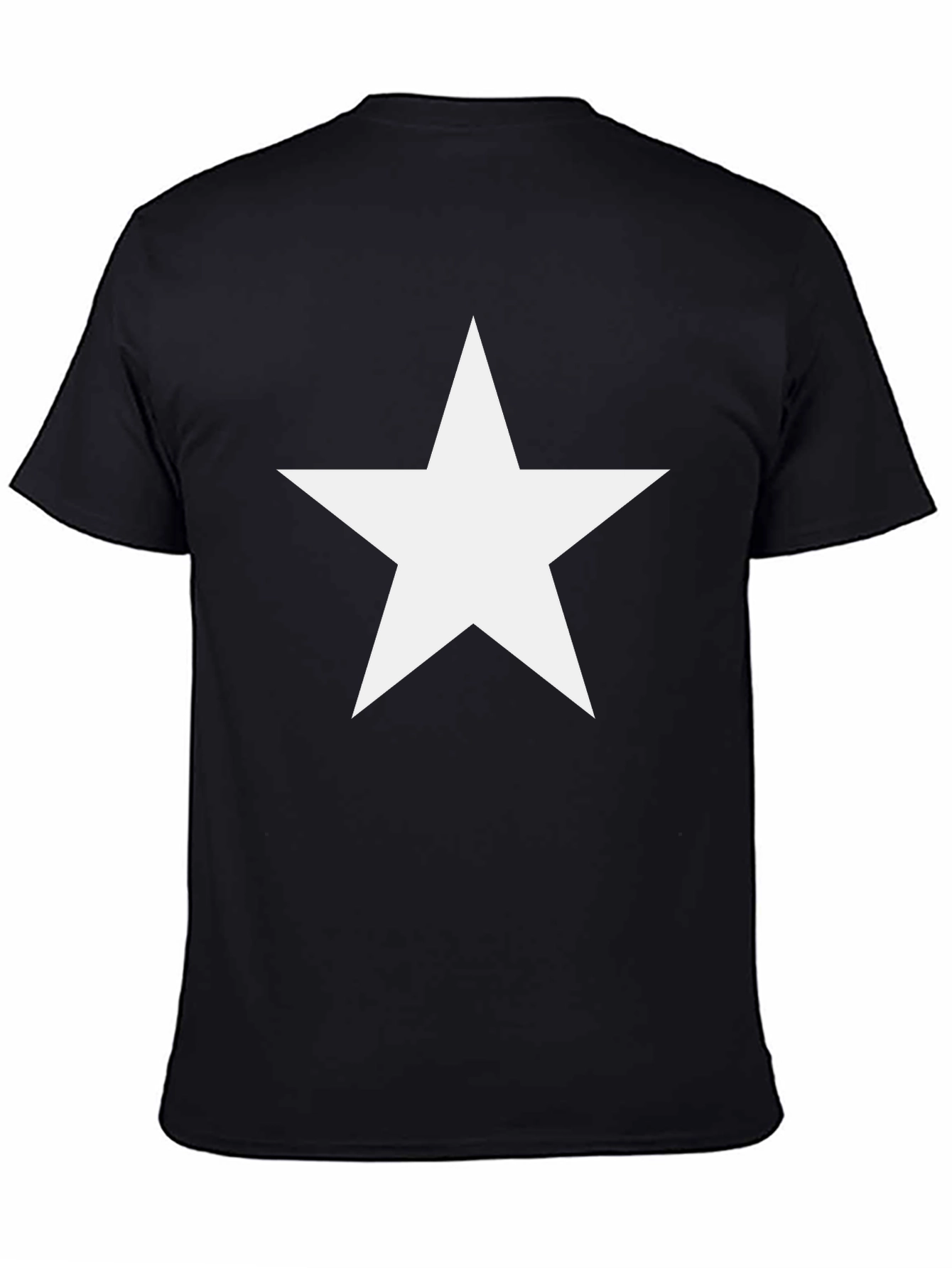 Bold Star Graphic Black T-Shirt