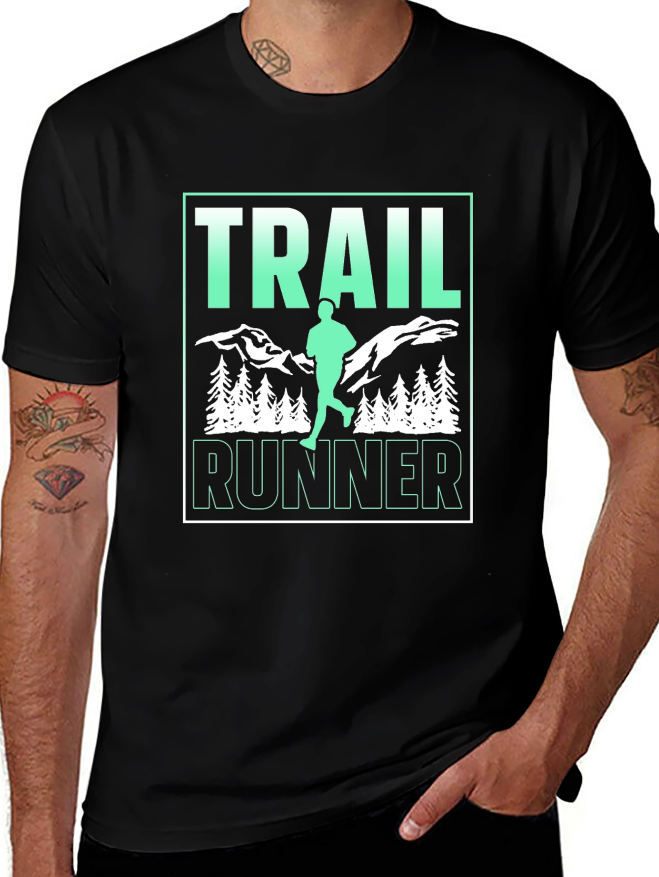 Trail Runner T-Shirt - Outdoor Adventure Tee