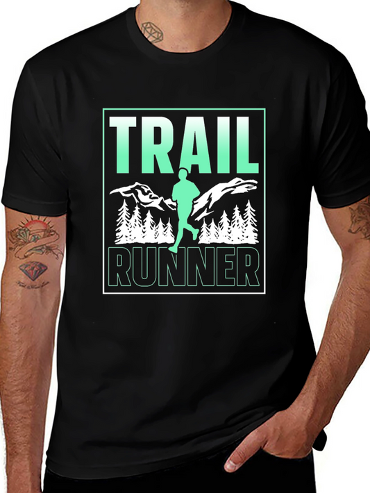 Trail Runner T-Shirt - Outdoor Adventure Tee