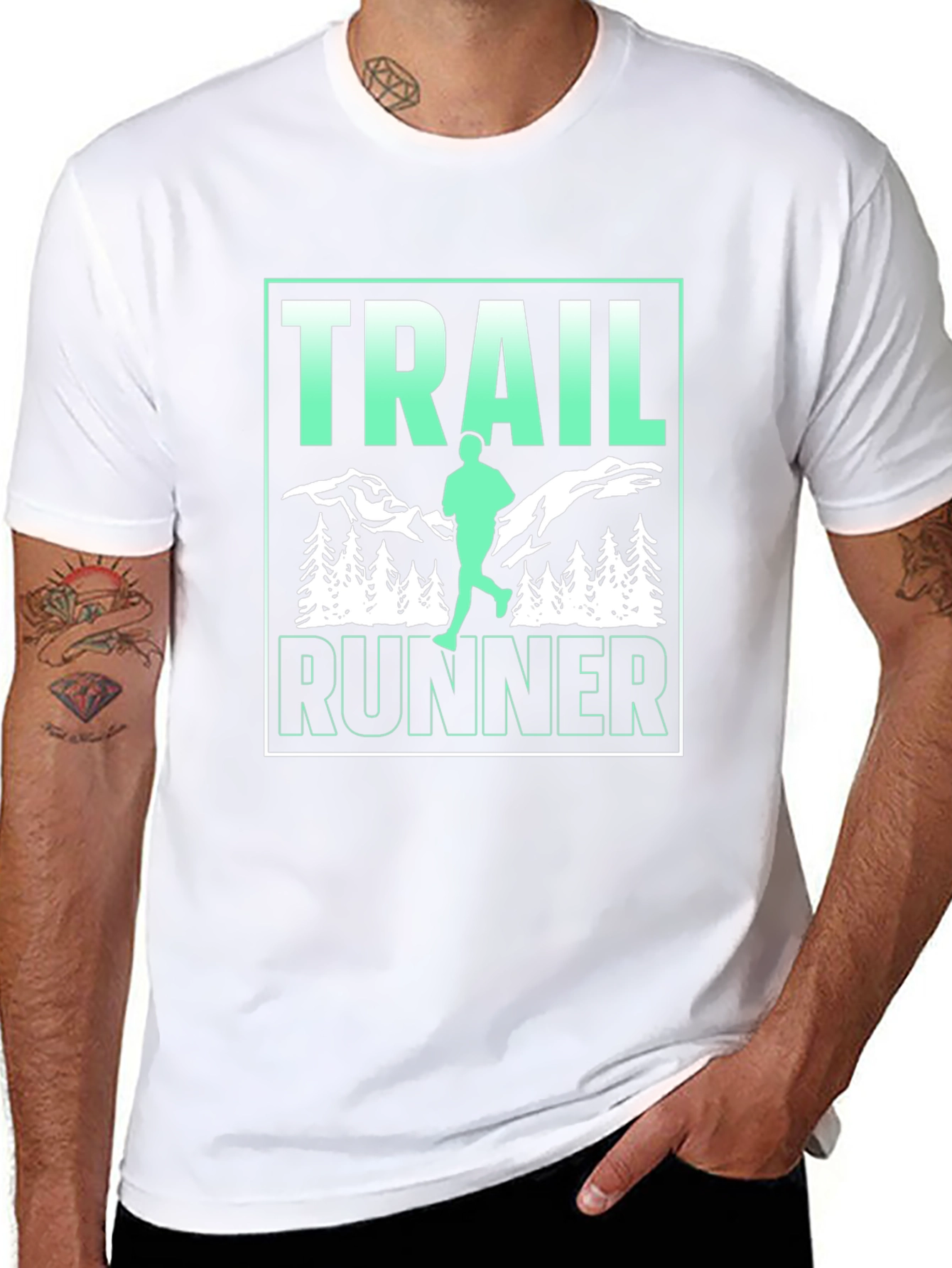 Trail Runner T-Shirt - Outdoor Adventure Tee