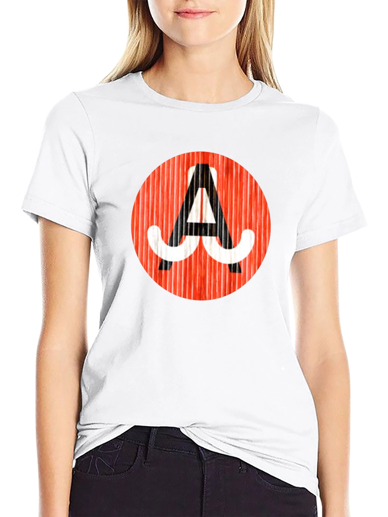 Retro Mustache A Graphic Tee