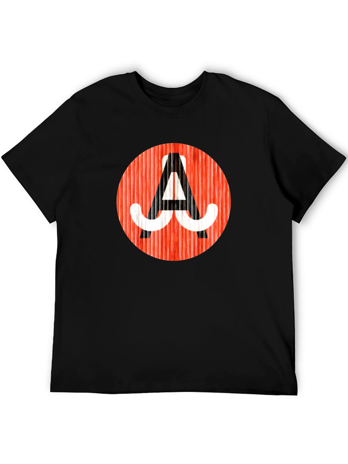 Retro Mustache A Graphic Tee
