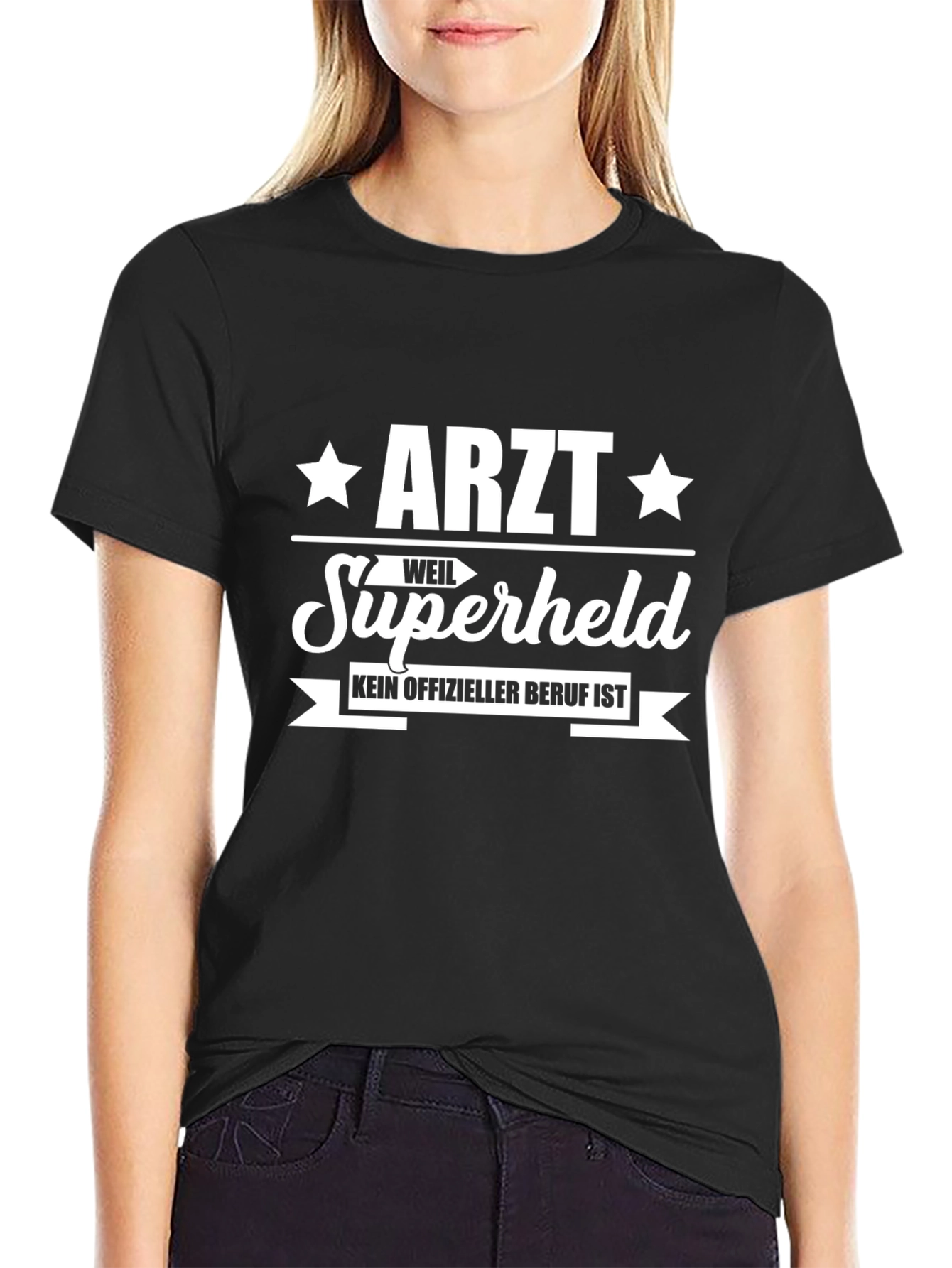 Arzt Superheld T-Shirt - Novelty Doctor Hero Tee