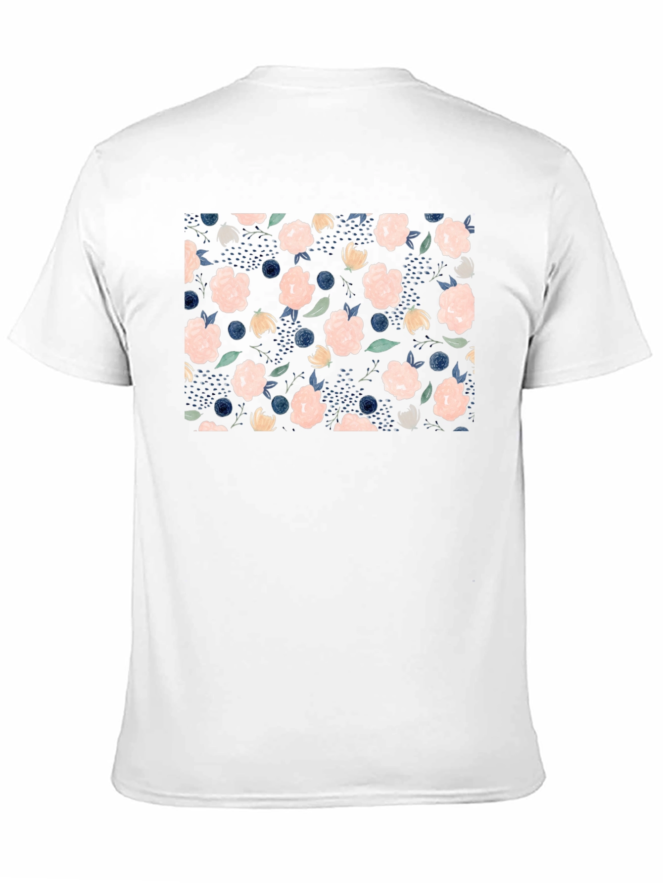 Floral Blossom T-Shirt - Stylish Black Tee