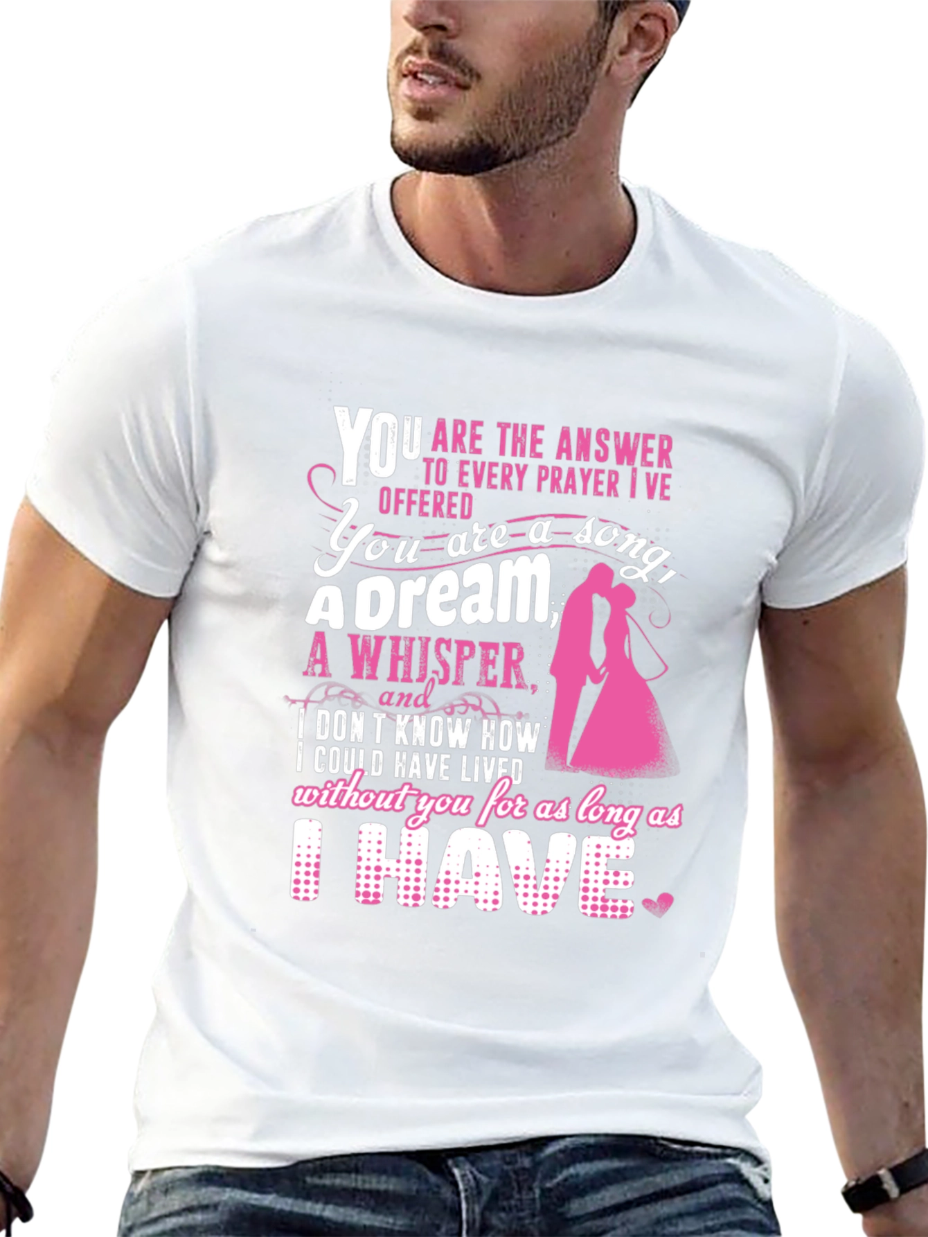 Romantic Couple T-Shirt: You Are My Everything Design