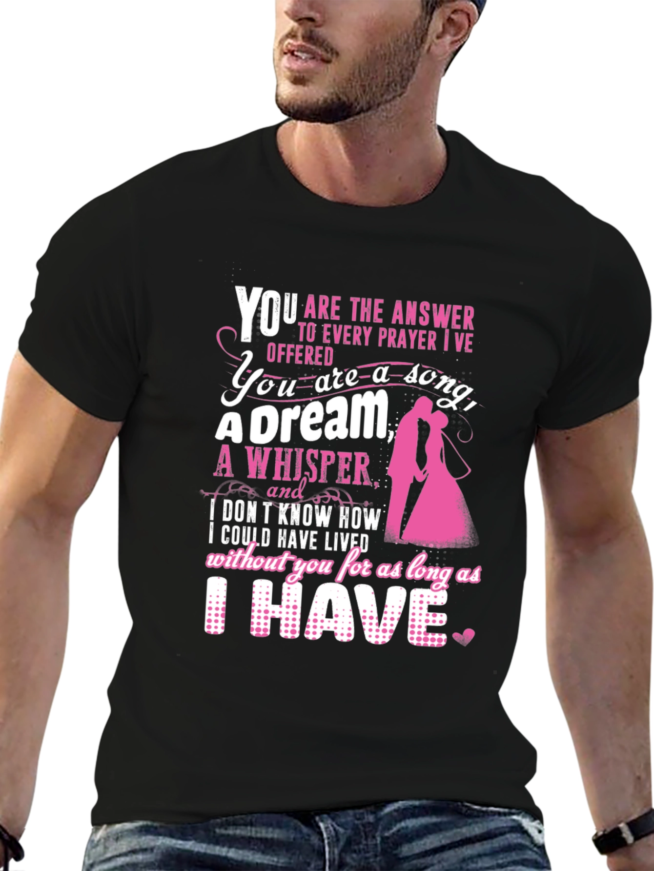 Romantic Couple T-Shirt: You Are My Everything Design
