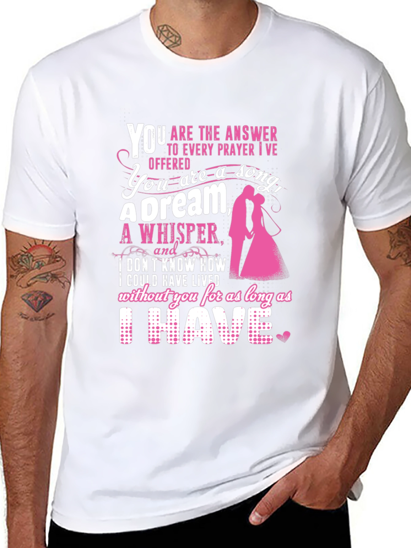 Romantic Couple T-Shirt: You Are My Everything Design