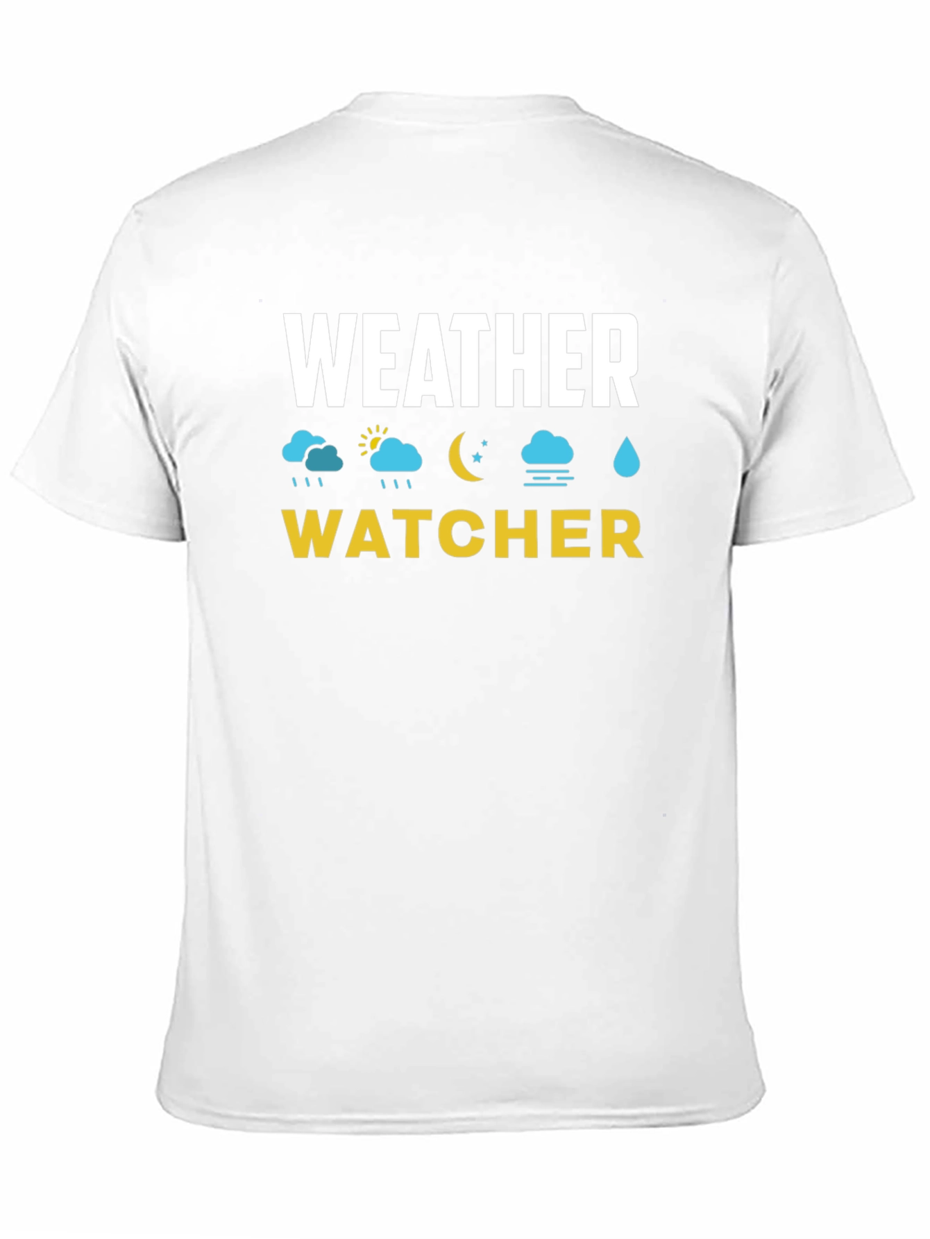 Weather Watcher Black T-Shirt