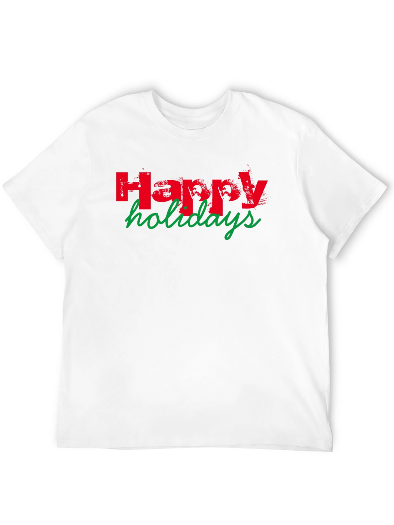 Happy Holidays T-Shirt - Festive Holiday Apparel