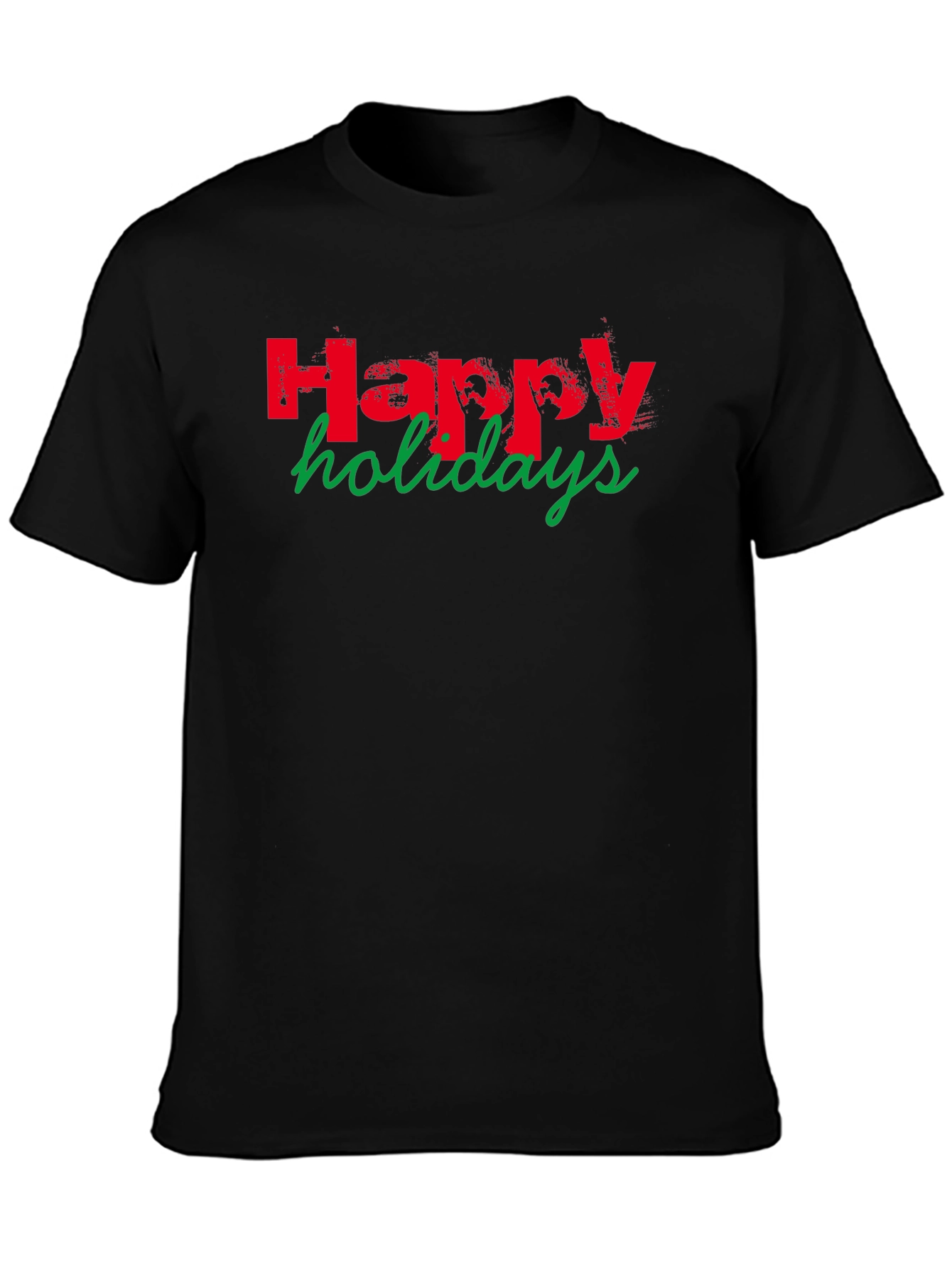 Happy Holidays T-Shirt - Festive Holiday Apparel