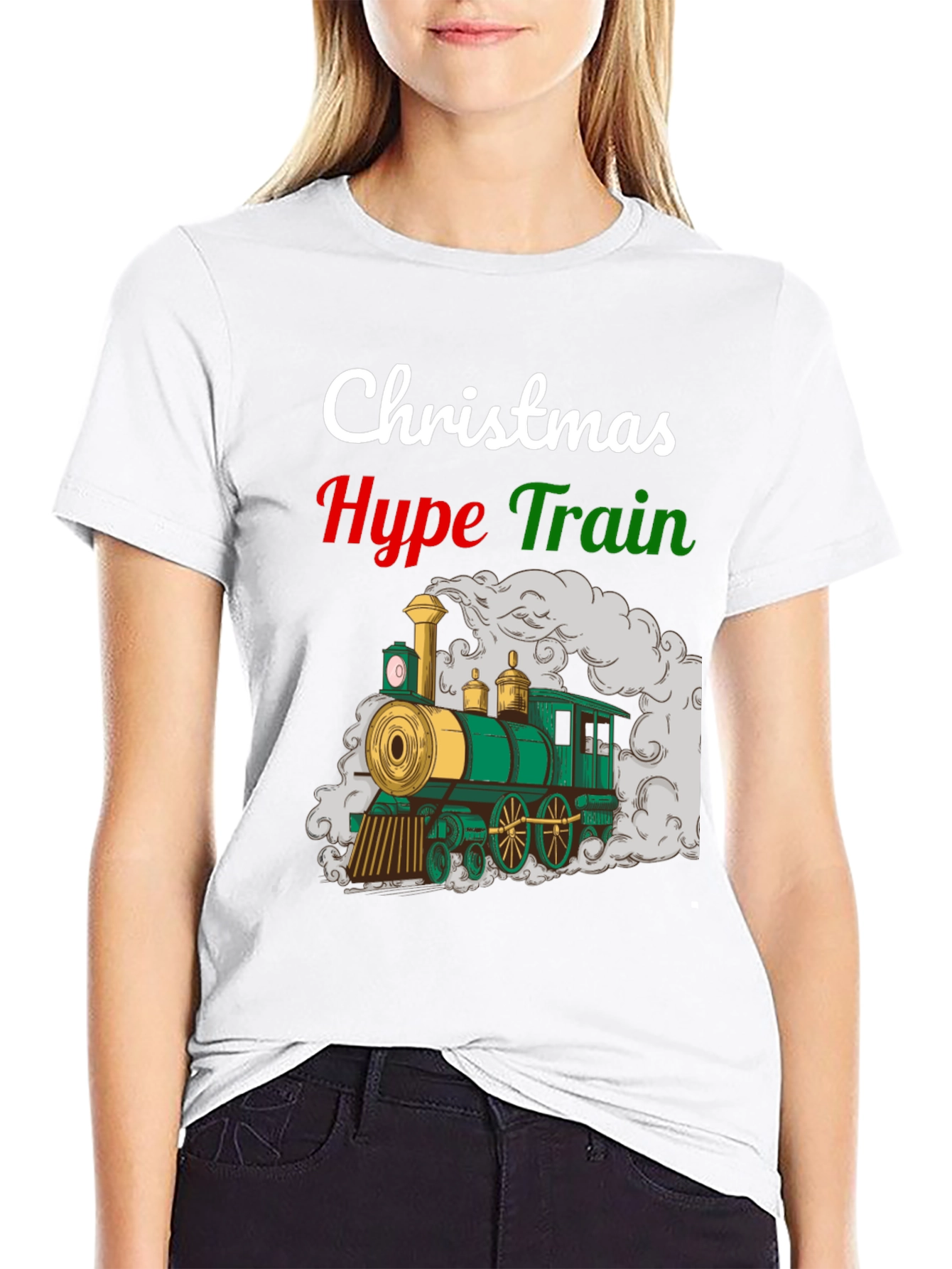 Christmas Hype Train Graphic Tee