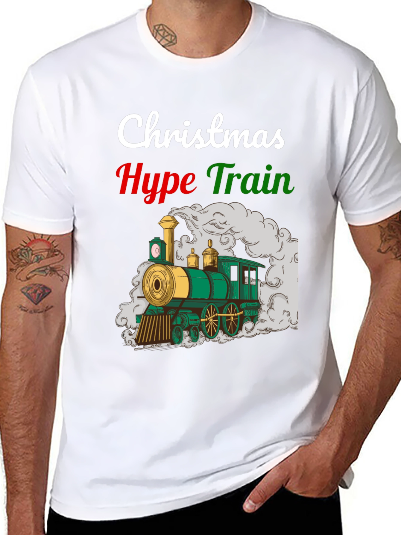 Christmas Hype Train Graphic Tee